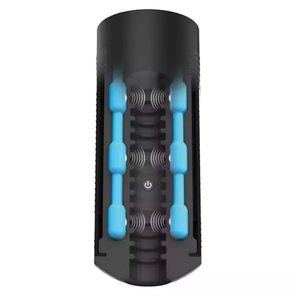 Interaktyvus intymus prietaisas Kiiroo Titan su 9 vibracijos režimais, 221 mm
