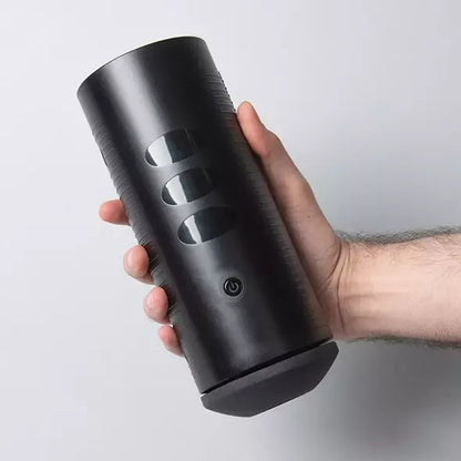 Interaktyvus intymus prietaisas Kiiroo Titan su 9 vibracijos režimais, 221 mm