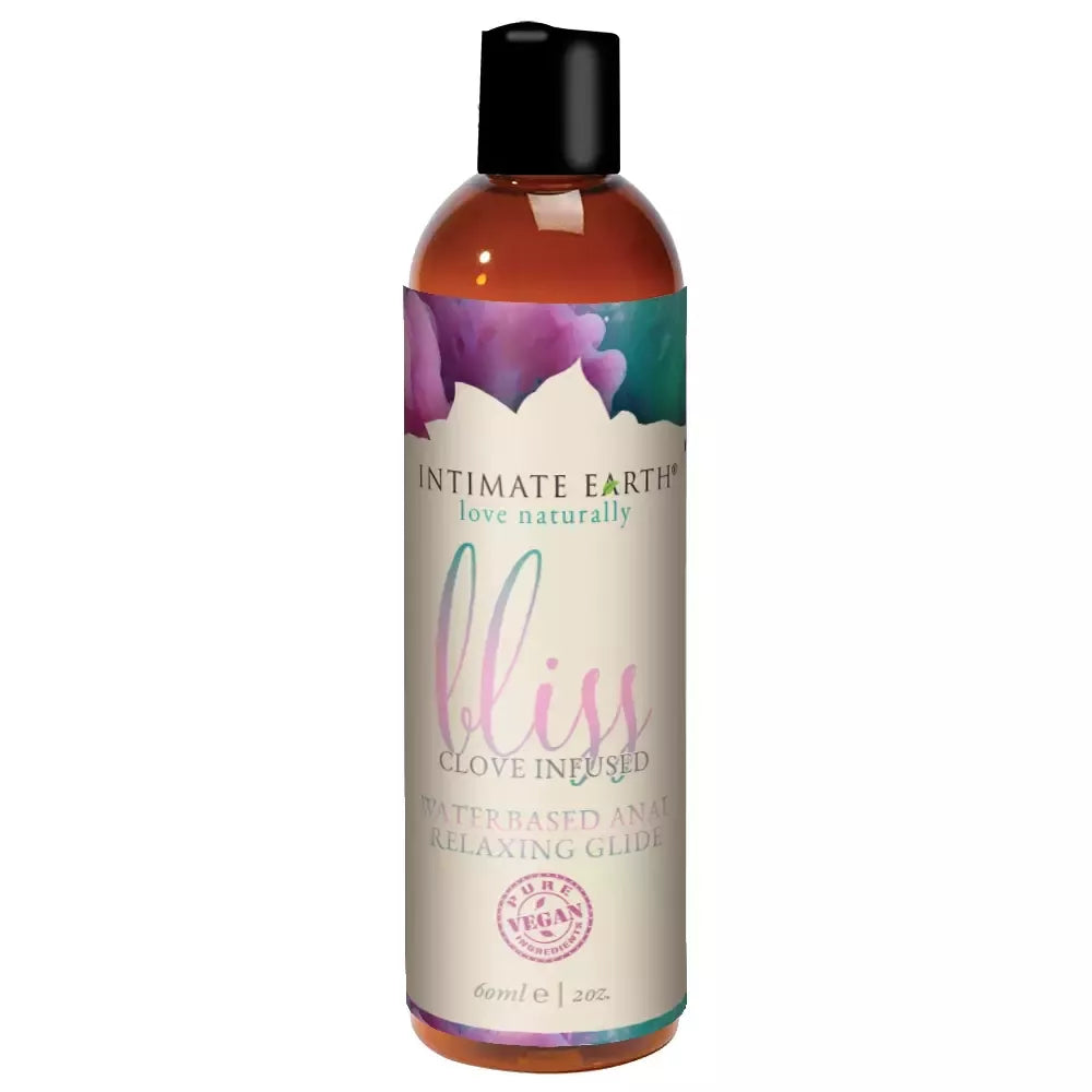 Intimate Earth Bliss vandens pagrindo atpalaiduojantis gelis 60 ml – švelni formulė