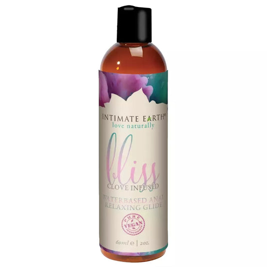 Intimate Earth Bliss vandens pagrindo atpalaiduojantis gelis 60 ml – švelni formulė