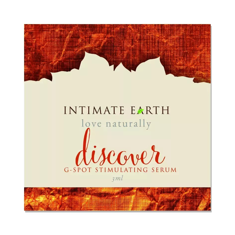 Intimate Earth Discover Sensual Spot Serum 3 ml – Ekologiški ekstraktai ir pipirmėtė