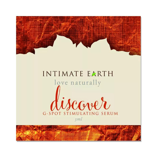Intimate Earth Discover Sensual Spot Serum 3 ml – Ekologiški ekstraktai ir pipirmėtė