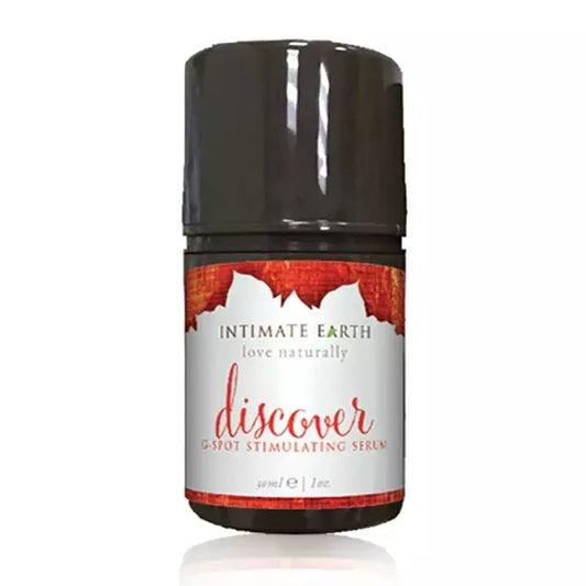Intimate Earth Discover stimuliuojantis serumas 30 ml – botaninė formulė