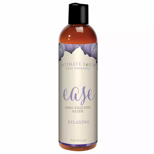 Intimate Earth Ease silikoninis analinis lubrikantas 60 ml su bisabololio ekstraktu