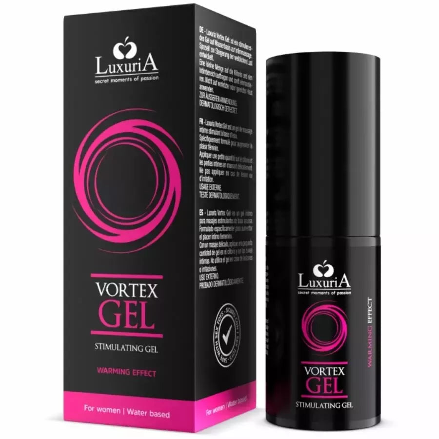Intimateline Luxuria Vortex Gel 30ml – šildomojo poveikio formulė