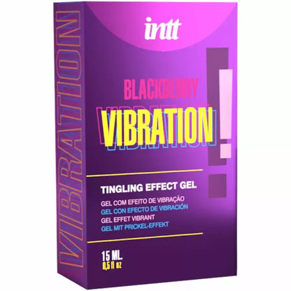 INTT Releases Liquid Vibrating Gel gervuogių aromato 15 ml - Pojūčių formulė