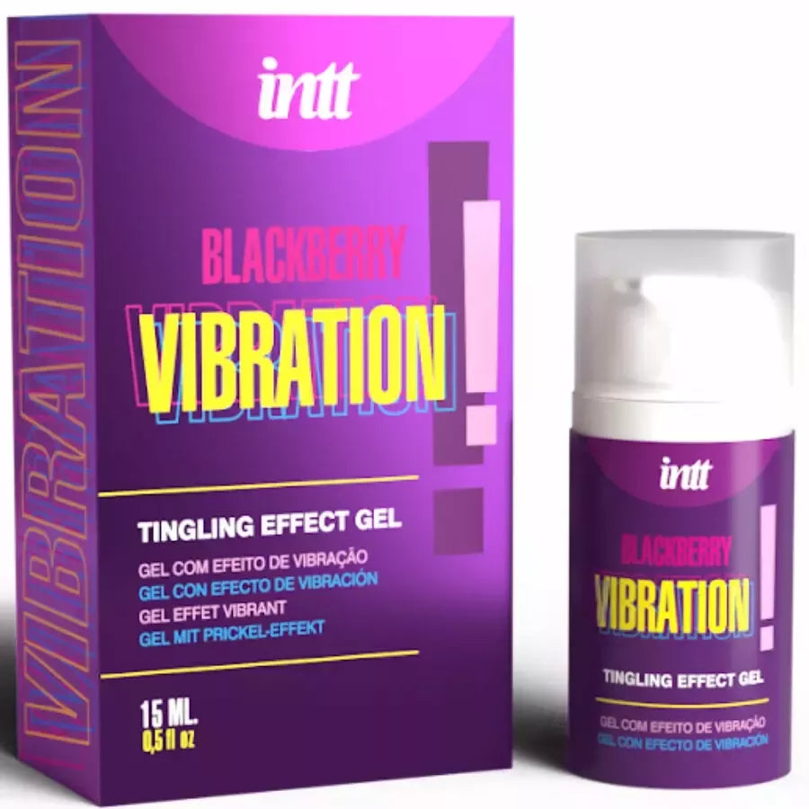 INTT Releases Liquid Vibrating Gel gervuogių aromato 15 ml - Pojūčių formulė