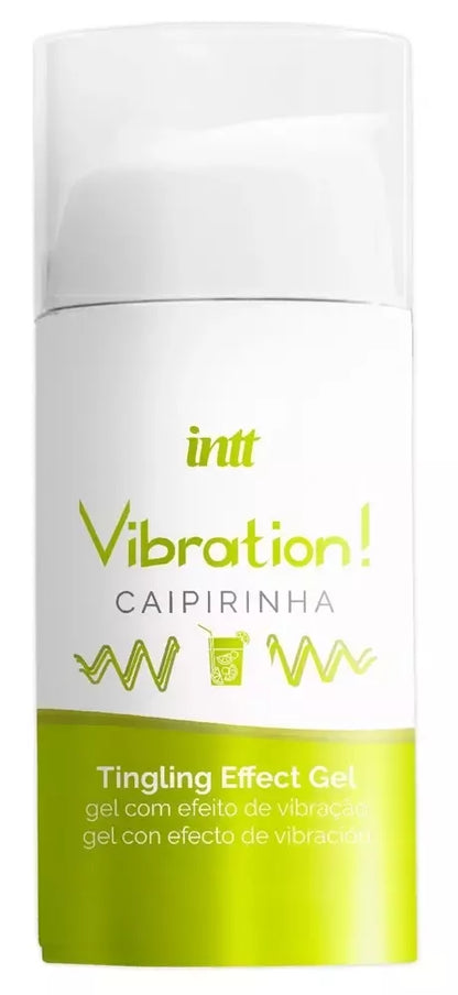 intt Vibration! Caipirinha 15 ml stimuliuojantis gelis su vaisių aromatu