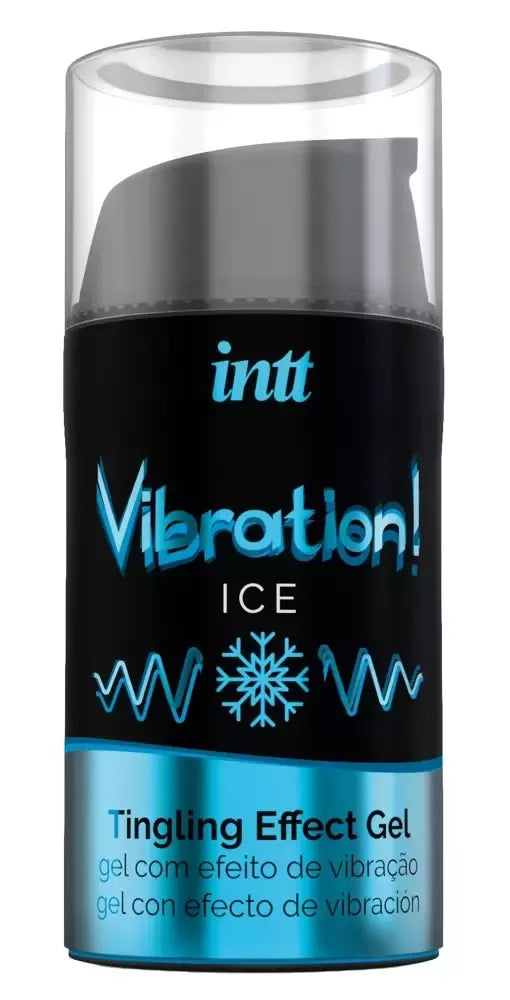 intt Vibration Ice stimuliuojantis gelis 15 ml – mėtų efektas, unisex