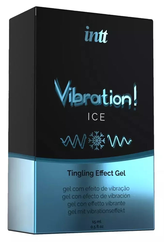 intt Vibration Ice stimuliuojantis gelis 15 ml – mėtų efektas, unisex
