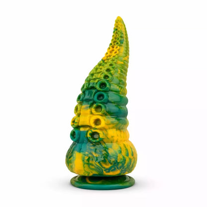 Intymus modelis Mythical Mates Tentacle Delight, žalia-geltona, 22 cm