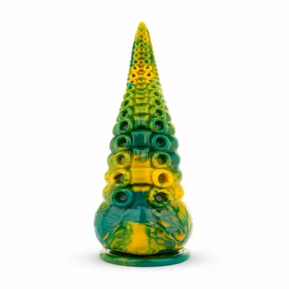 Intymus modelis Mythical Mates Tentacle Delight, žalia-geltona, 22 cm