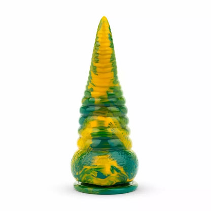 Intymus modelis Mythical Mates Tentacle Delight, žalia-geltona, 22 cm