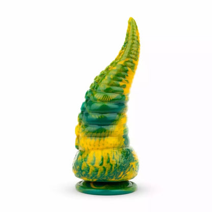 Intymus modelis Mythical Mates Tentacle Delight, žalia-geltona, 22 cm