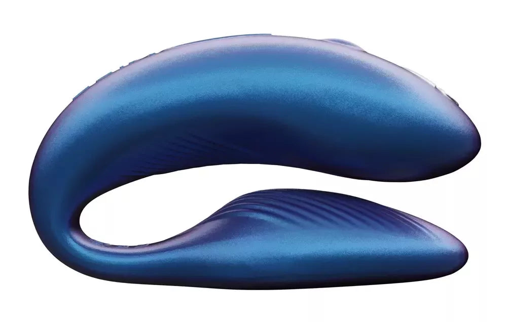 Intymus partnerio įrenginys We-Vibe Chorus Cosmic Blue su nuotolinio valdymo pulteliu