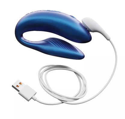 Intymus partnerio įrenginys We-Vibe Chorus Cosmic Blue su nuotolinio valdymo pulteliu