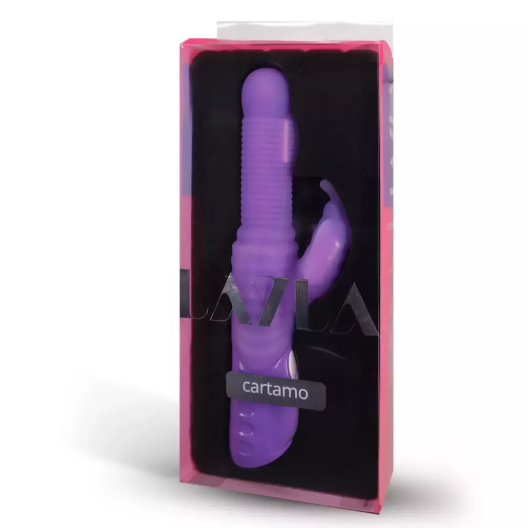 Intymus prietaisas Layla Cartamo, violetinis, 7 režimai, atsparus vandeniui, silikoninis
