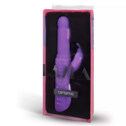 Intymus prietaisas Layla Cartamo, violetinis, 7 režimai, atsparus vandeniui, silikoninis