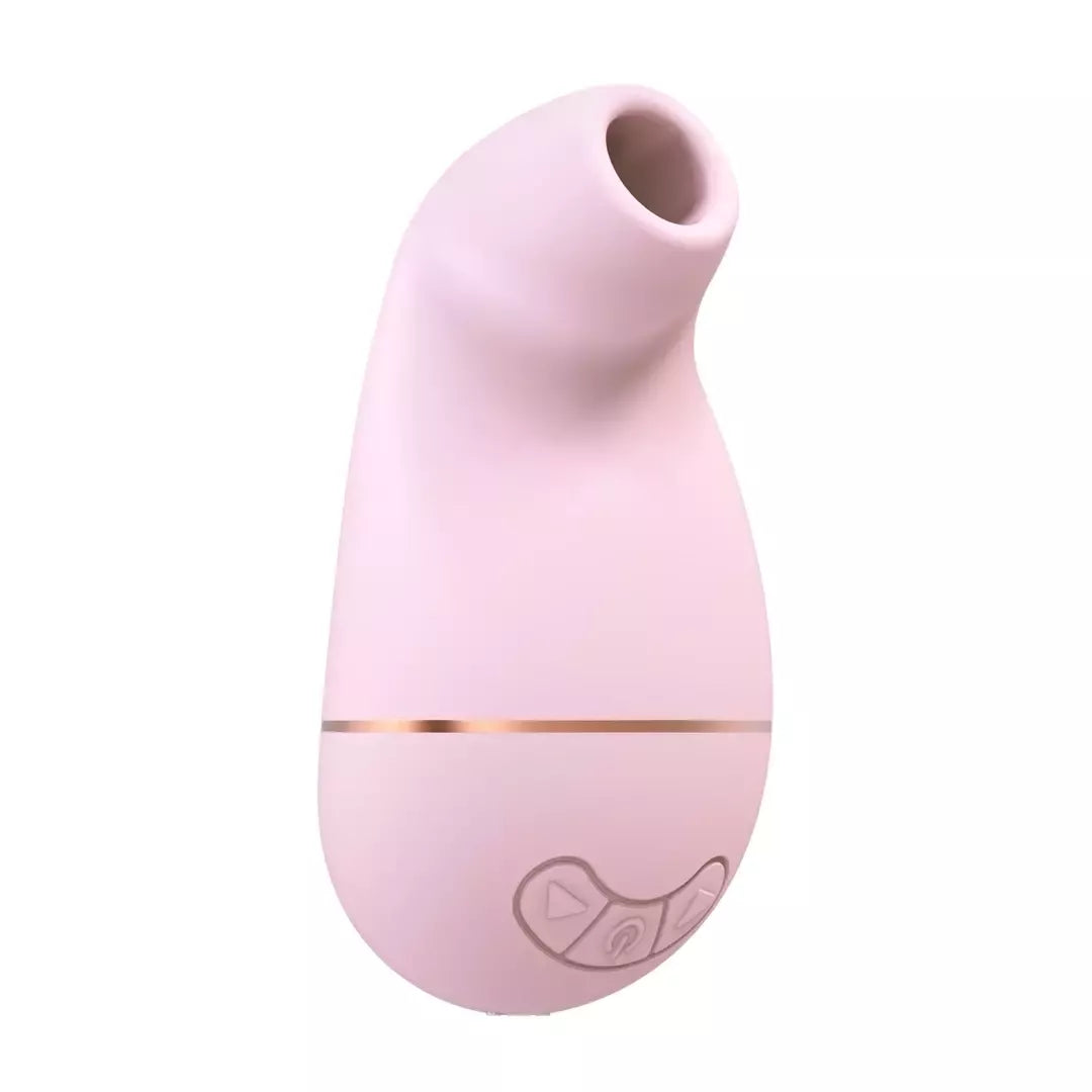 Intymus vibratorius „Irresistible by Shots Kissable“ su „Airwave“ technologija – atsparus vandeniui, silikoninis, USB