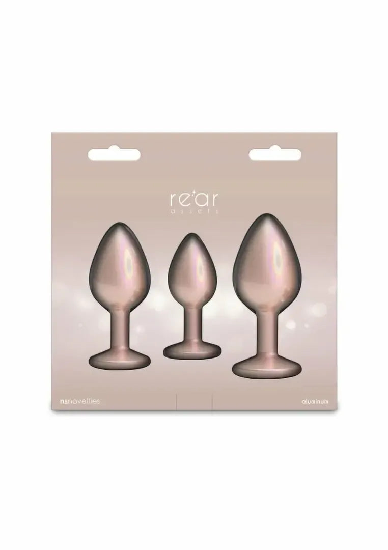 Iridescent Trainer Kit 3 dalių chromuotas laipsniško dydžio rinkinys