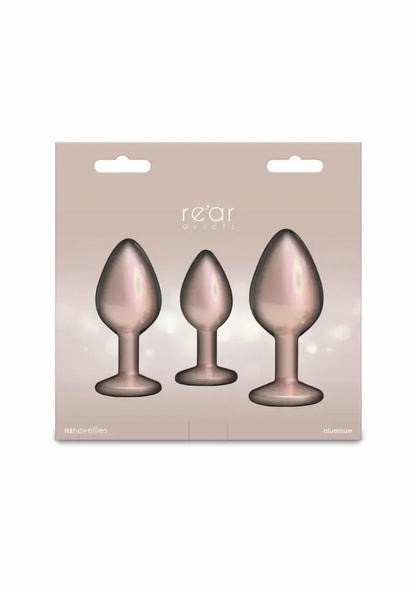 Iridescent Trainer Kit 3 dalių chromuotas laipsniško dydžio rinkinys