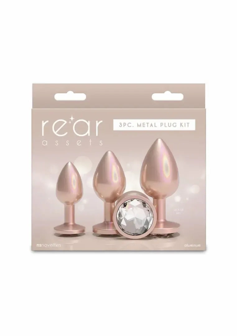 Iridescent Trainer Kit 3 dalių chromuotas laipsniško dydžio rinkinys