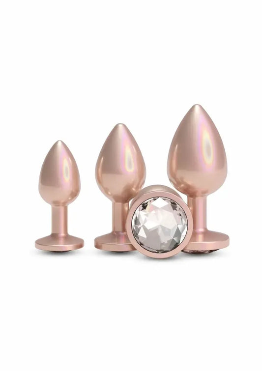 Iridescent Trainer Kit 3 dalių chromuotas laipsniško dydžio rinkinys