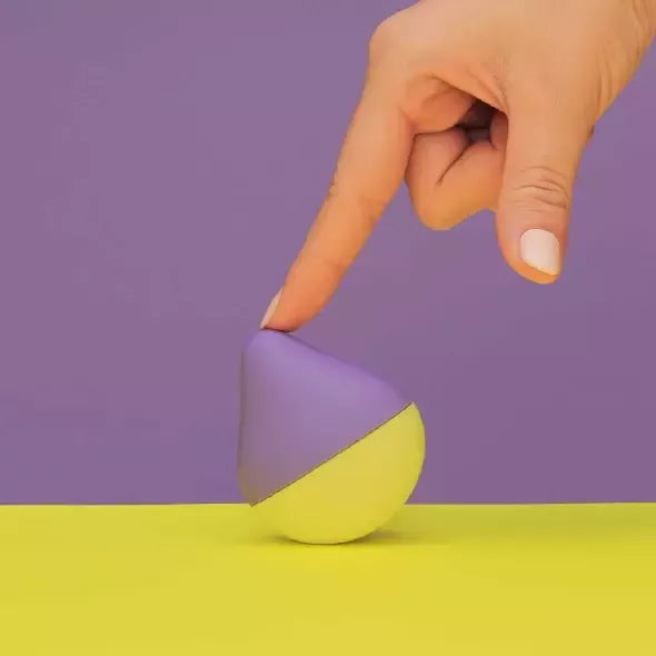 Iroha by TENGA Fuji Lemon – Kompaktiškas vandeniui atsparus atpalaiduojantis masažuoklis