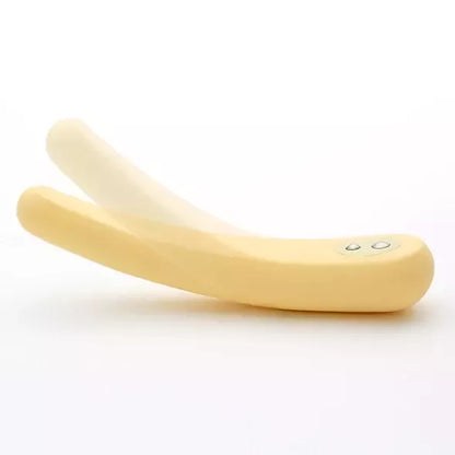 Iroha by Tenga Mikazuki Yellow lankstus silikoninis masažuoklis 172 mm