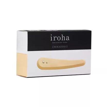 Iroha by Tenga Mikazuki Yellow lankstus silikoninis masažuoklis 172 mm