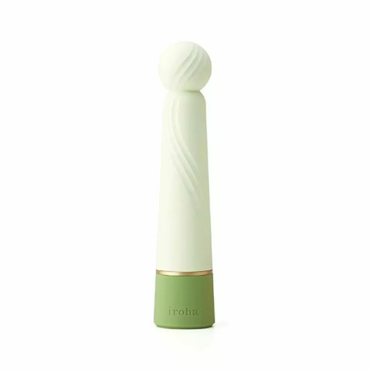 Iroha by Tenga Rin Plus įkraunamas intymus prietaisas, žalias, 160 mm