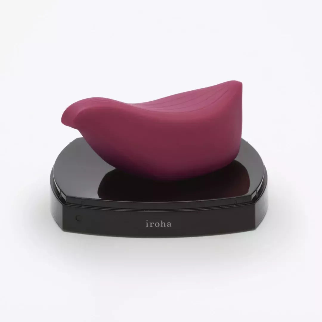 Iroha by Tenga Tori intymus prietaisas, tamsiai raudonas, Soft-Touch silikonas