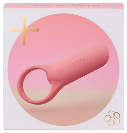 iroha SVR+ Coral Pink silikoninis daugiafunkcis vibruojantis žiedas