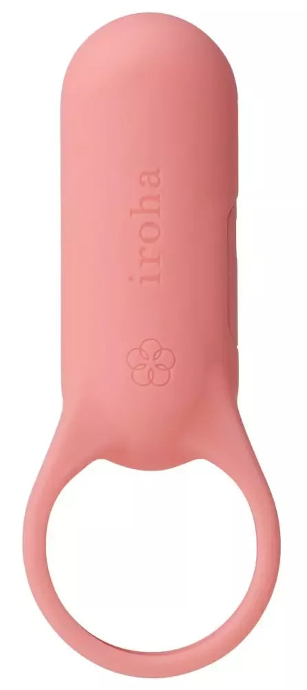 iroha SVR+ Coral Pink silikoninis daugiafunkcis vibruojantis žiedas