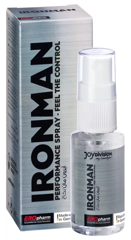 Ironman Intimate Stamina Spray 30 ml - ilgalaikio poveikio formulė