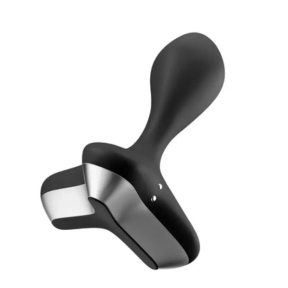 Išmanusis analinis vibratorius Satisfyer Game Changer Black, valdomas programėle, silikoninis
