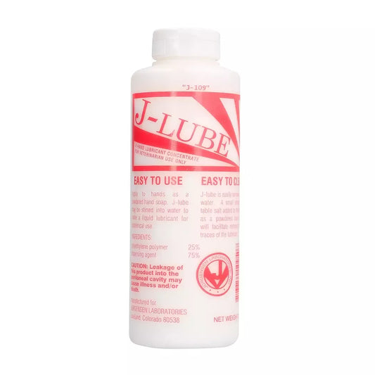 J-Lube Powder Water-Activated Lubricant 284g lengvai nuplaunama formulė