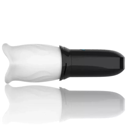 JAMYJOB Spinjob besisukantis intymus prietaisas, 3 greičiai, USB, TPE, 8 cm, juodas