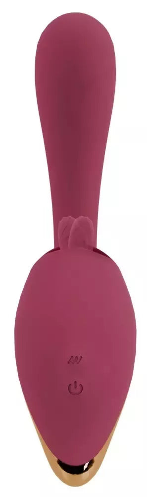 JAVIDA 2 funkcijų intymus prietaisas su vibracijos ir laižymo sistema, 20,6 cm