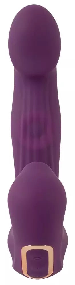 Javida 4 funkcionalus silikoninis daugiafunkcis intymus prietaisas, 18 cm