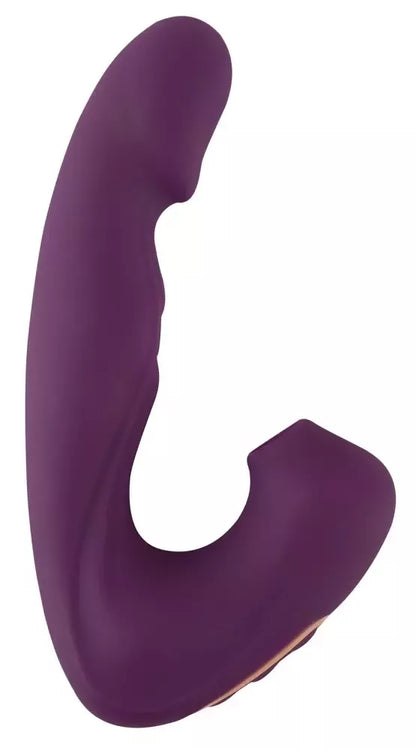 Javida 4 funkcionalus silikoninis daugiafunkcis intymus prietaisas, 18 cm