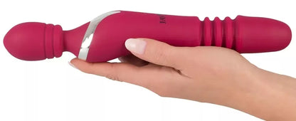Javida Warming & Thrusting masažo lazdelė 27 cm, 7 režimai, įkraunama per USB