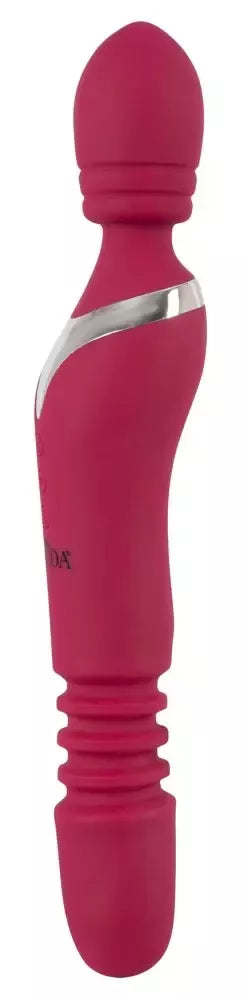 Javida Warming & Thrusting masažo lazdelė 27 cm, 7 režimai, įkraunama per USB