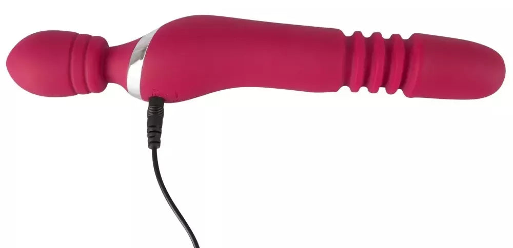 Javida Warming & Thrusting masažo lazdelė 27 cm, 7 režimai, įkraunama per USB