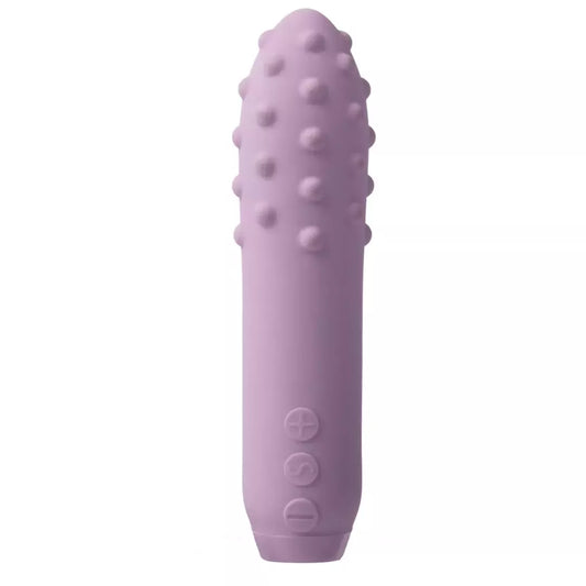 Je Joue Duet Lilac daugiafunkcis kompaktiškas vibratorius, įkraunamas per USB