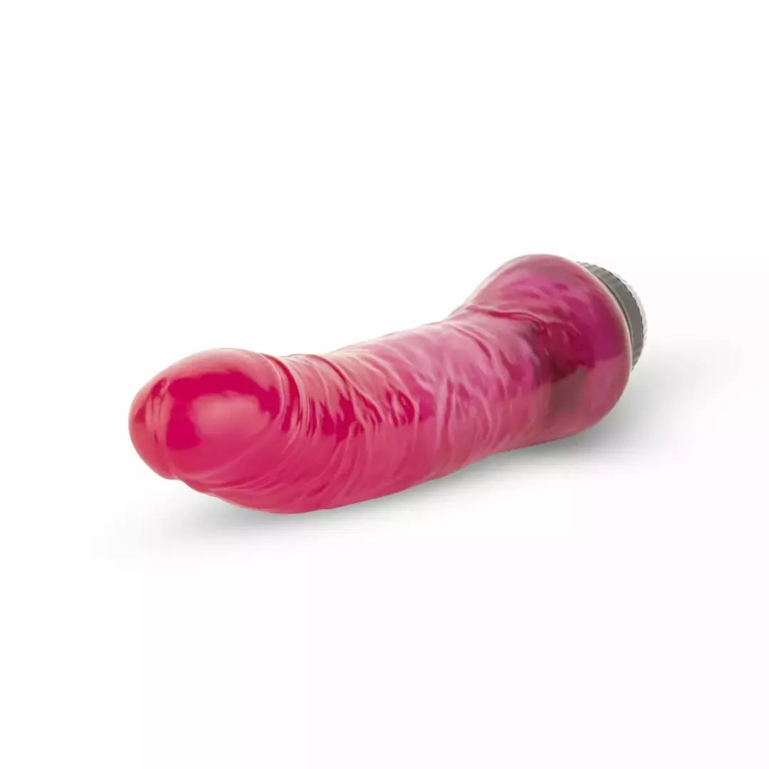 Jelly Passion Pink lankstus vibruojantis modelis – švelnus prisilietimas 20 cm