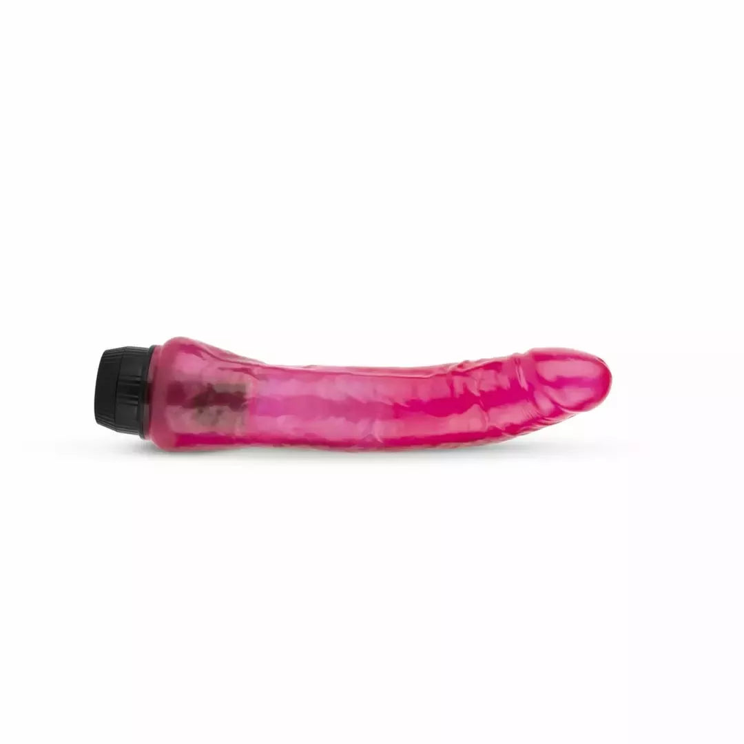 Jelly Passion Pink lankstus vibruojantis modelis – švelnus prisilietimas 20 cm