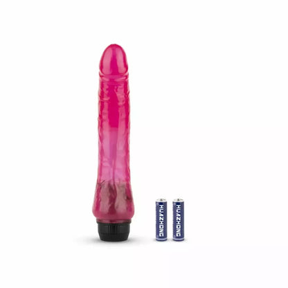 Jelly Passion Pink lankstus vibruojantis modelis – švelnus prisilietimas 20 cm