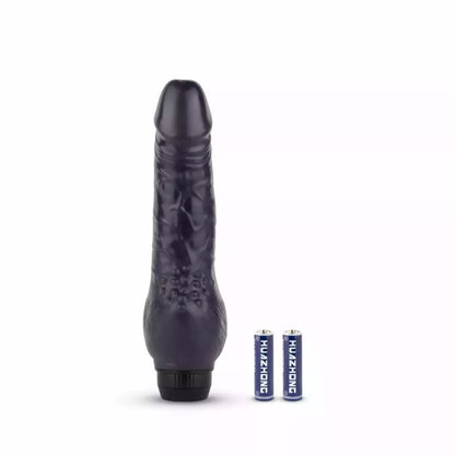 Jelly Royale vibratorius, violetinis, lankstus paviršius, 21 cm, Dream Toys