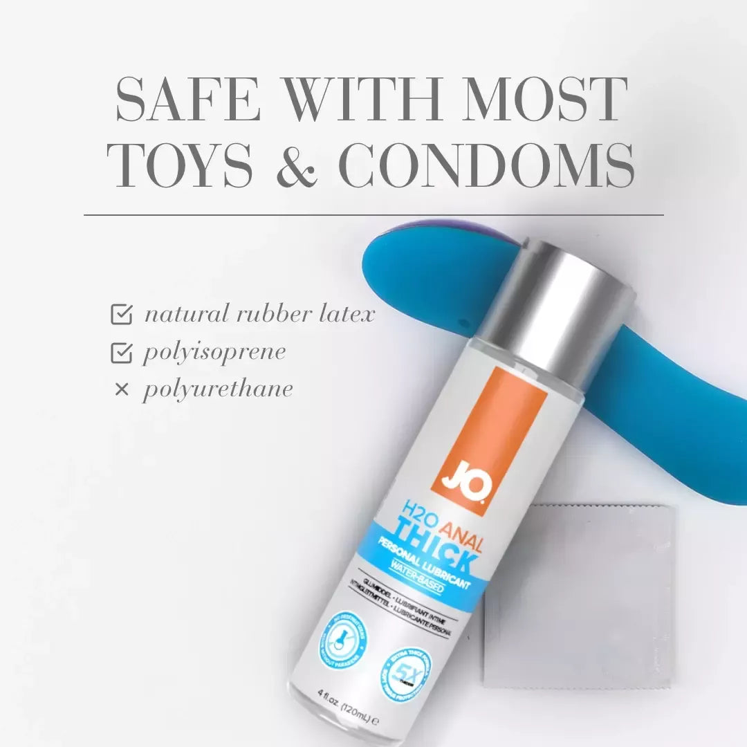 JO H2O Anal Thick vandens pagrindo lubrikantas 120ml – ypač tiršta formulė